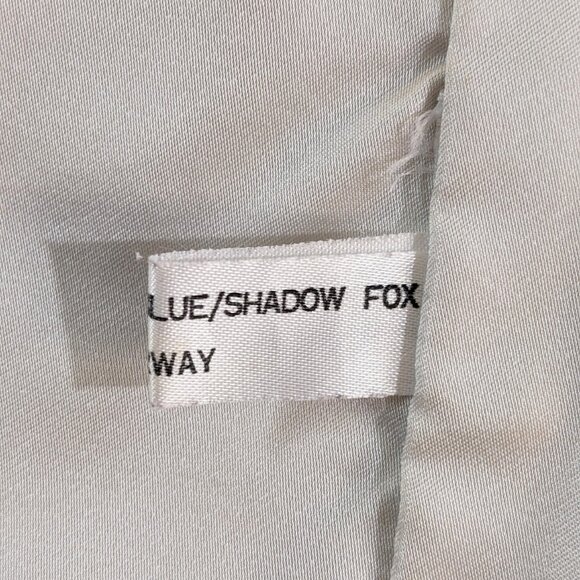 SAGA FOX Natural Blue/Shadow Fox Fur Stroller/Coat - Picture 10 of 12